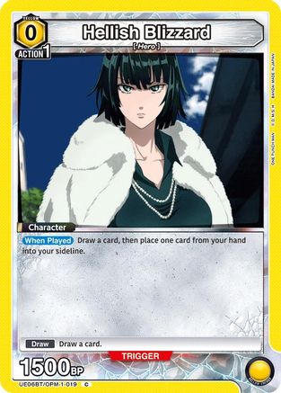 Image of Hellish Blizzard (019) (UE06BT/OPM-1-019) - UE06BT One Punch Man