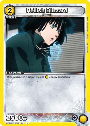 Image of Hellish Blizzard (021) (UE06BT/OPM-1-021) - UE06BT One Punch Man