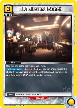Image of The Blizzard Bunch (UE06BT/OPM-1-025) - UE06BT One Punch Man