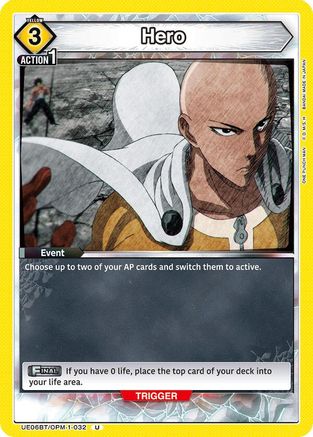 Image of Hero (UE06BT/OPM-1-032) - UE06BT One Punch Man