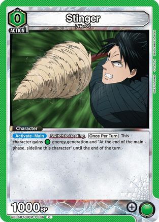 Image of Stinger (UE06BT/OPM-1-036) - UE06BT One Punch Man