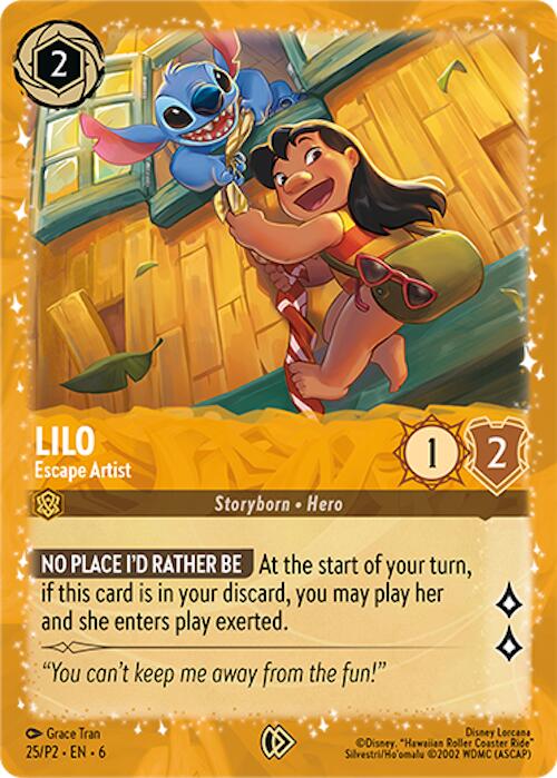 Image of Lilo - Escape Artist (25) [Promo Cards]