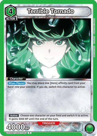 Image of Terrible Tornado (051) (UE06BT/OPM-1-051) - UE06BT One Punch Man Foil