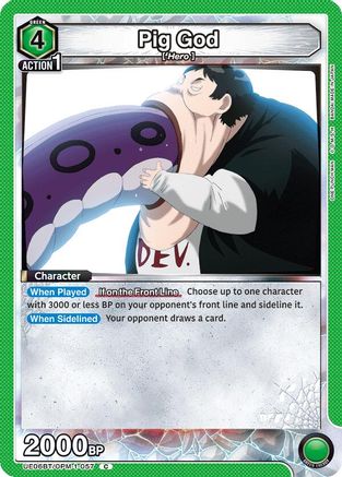Image of Pig God (UE06BT/OPM-1-057) - UE06BT One Punch Man