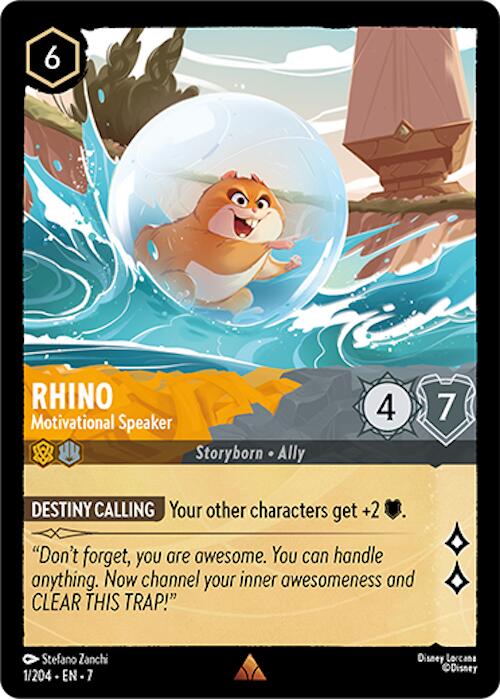 Image of Rhino - Motivational Speaker (1/204) [Archazia's Island]