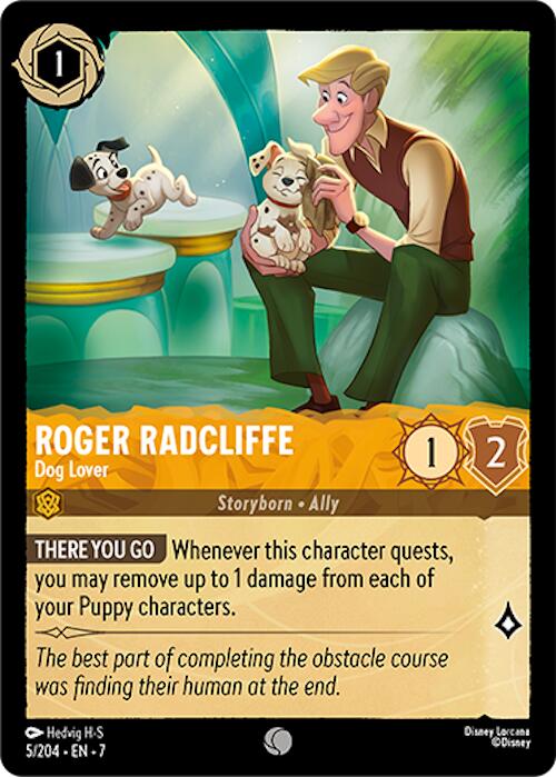 Image of Roger Radcliffe - Dog Lover (5/204) [Archazia's Island]