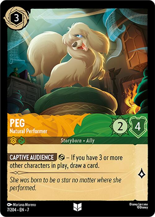 Image of Peg - Natural Performer (7/204) [Archazia's Island]