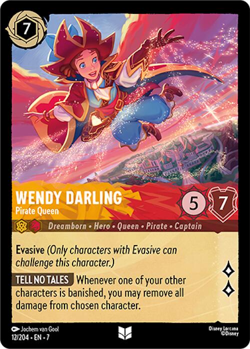 Image of Wendy Darling - Pirate Queen (12/204) [Archazia's Island]