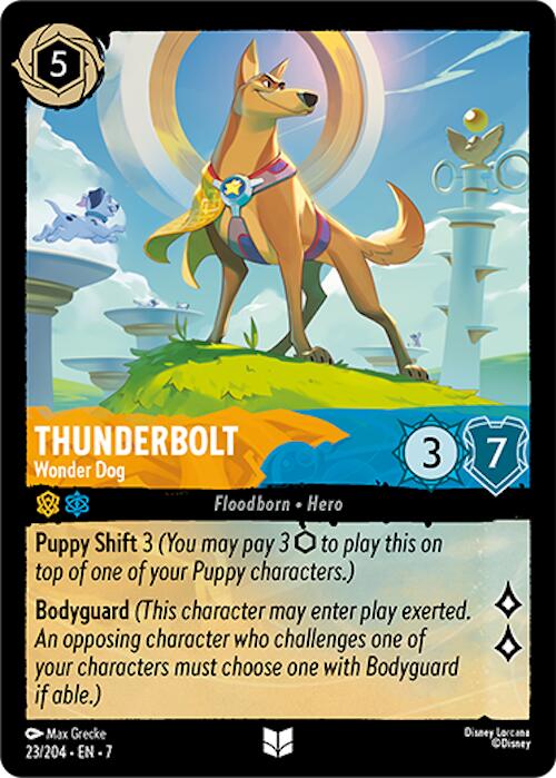 Image of Thunderbolt - Wonder Dog (23/204) [Archazia's Island]