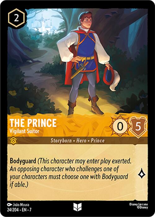 Image of The Prince - Vigilant Suitor (24/204) [Archazia's Island]
