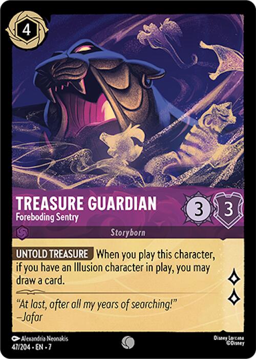 Image of Treasure Guardian - Foreboding Sentry (47/204) [Archazia's Island]