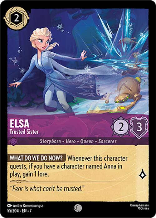 Image of Elsa - Trusted Sister (55/204) [Archazia's Island]