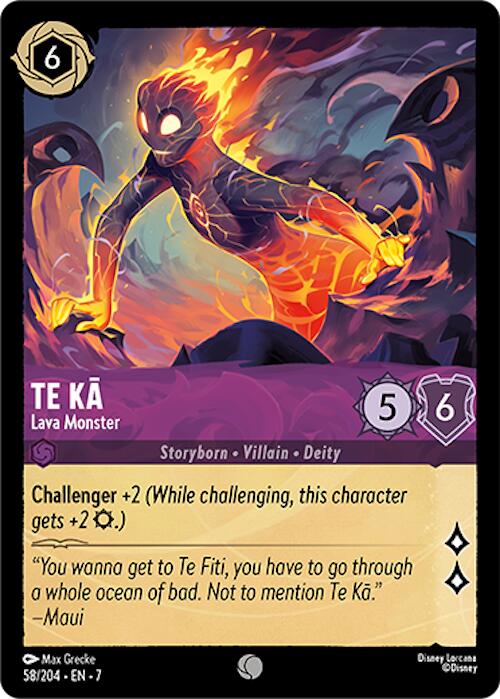 Image of Te Ka - Lava Monster (58/204) [Archazia's Island]