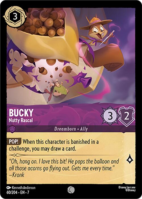 Image of Bucky - Nutty Rascal (60/204) [Archazia's Island]