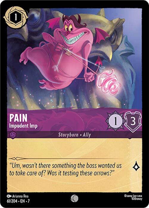 Image of Pain - Impudent Imp (61/204) [Archazia's Island]