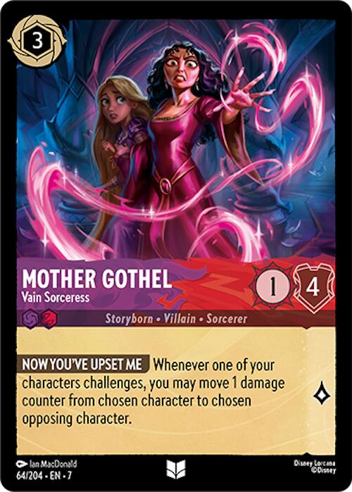 Image of Mother Gothel - Vain Sorceress (64/204) [Archazia's Island]
