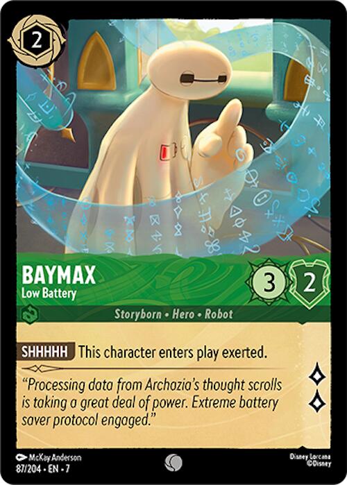 Image of Baymax - Low Battery (87/204) [Archazia's Island]