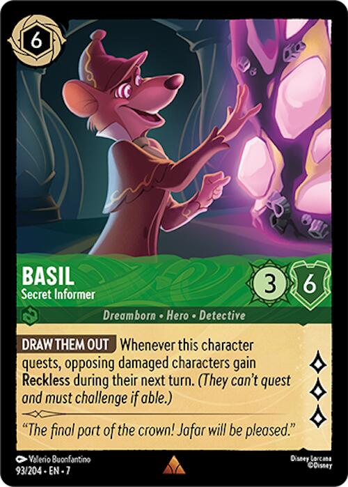 Image of Basil - Secret Informer (93/204) [Archazia's Island]