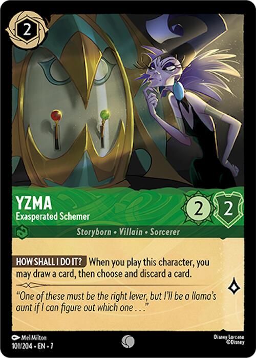 Image of Yzma - Exasperated Schemer (101/204) [Archazia's Island]