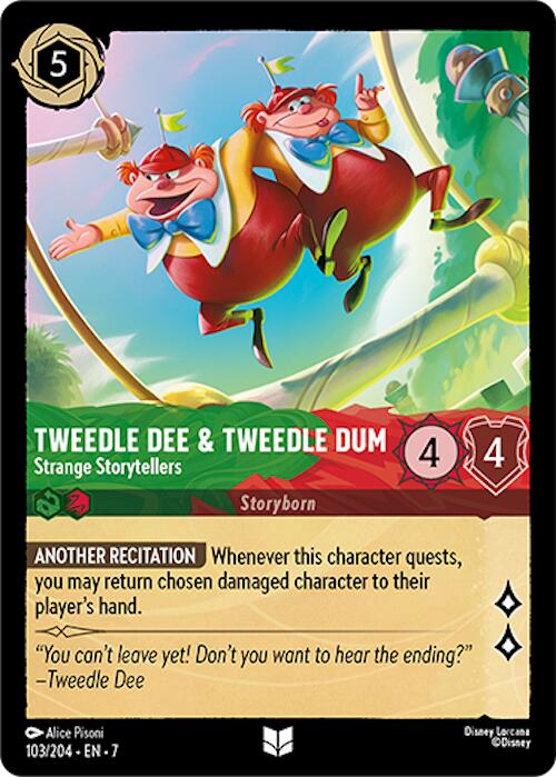Image of Tweedledee & Tweedledum - Strange Storytellers (103/204) [Archazia's Island]