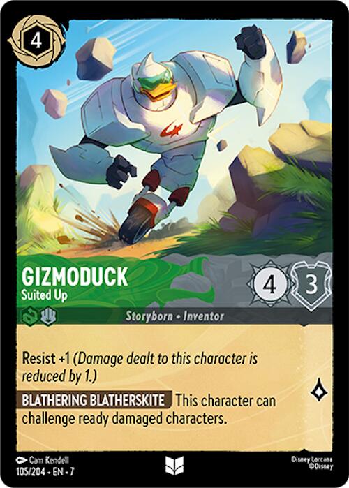 Image of Gizmoduck - Suited Up (105/204) [Archazia's Island]
