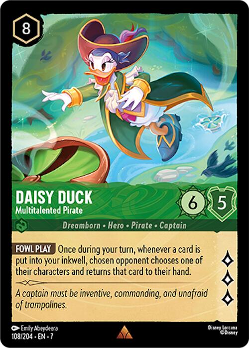Image of Daisy Duck - Multitalented Pirate (108/204) [Archazia's Island]