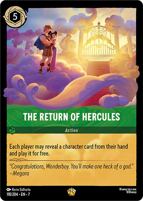 Image of The Return of Hercules (118/204) [Archazia's Island]