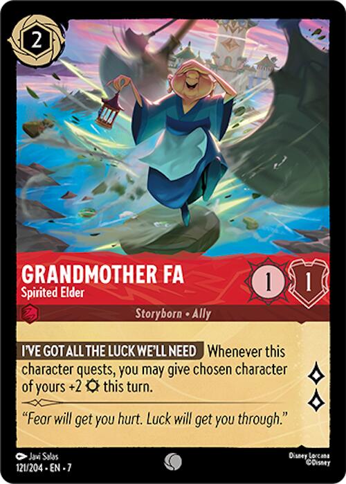 Image of Grandmother Fa - Spirited Elder (121/204) [Archazia's Island]