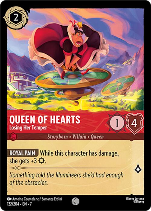 Image of Queen of Hearts - Losing Her Temper (122/204) [Archazia's Island]