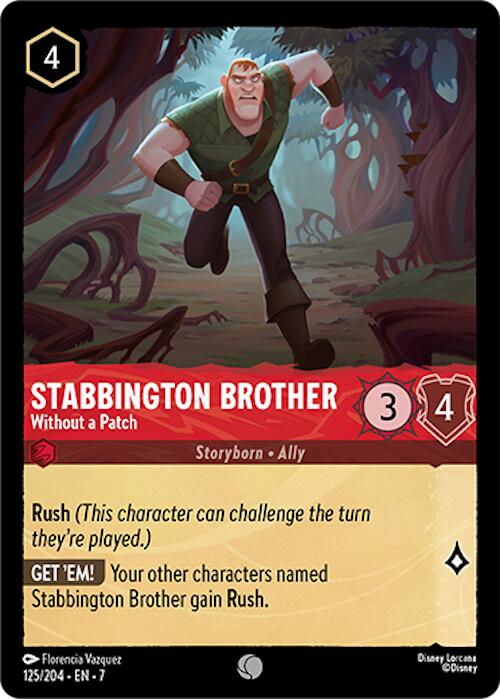 Image of Stabbington Brother - Without a Patch (125/204) [Archazia's Island]