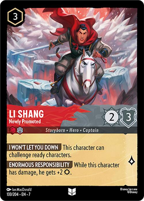 Image of Li Shang - Newly Promoted (133/204) [Archazia's Island]