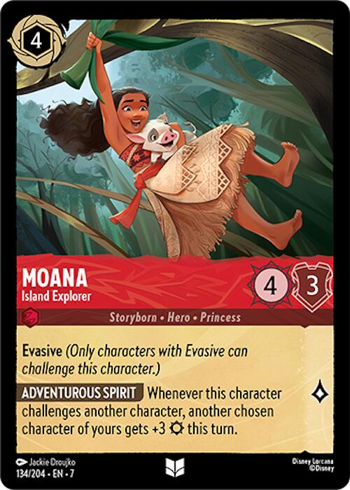 Image of Moana - Island Explorer (134/204) [Archazia's Island]