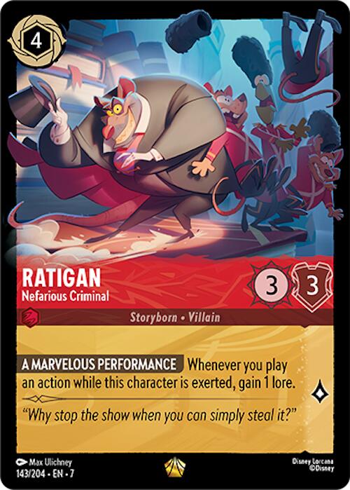 Image of Ratigan - Nefarious Criminal (143/204) [Archazia's Island]