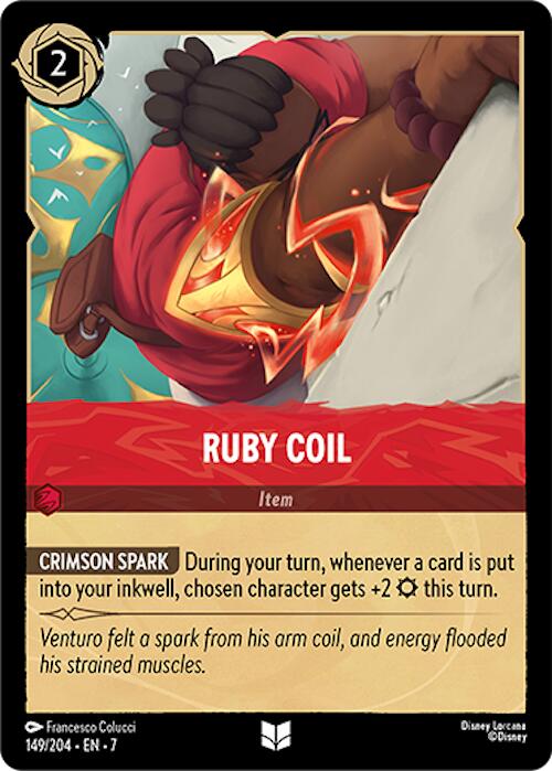 Image of Ruby Coil (149/204) [Archazia's Island]
