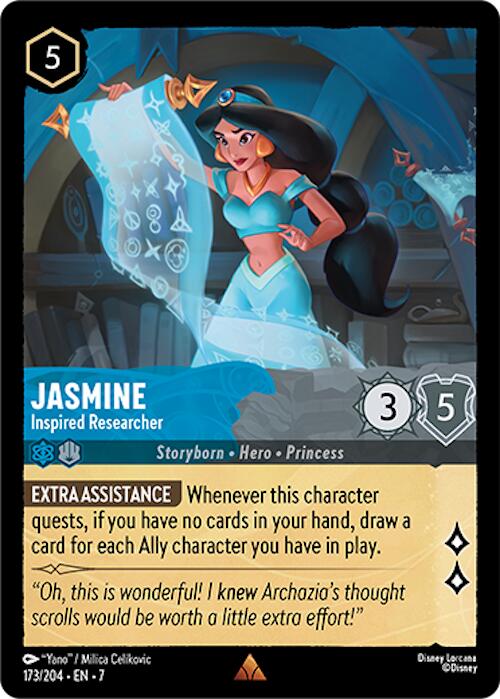 Image of Jasmine - Inspired Researcher (173/204) [Archazia's Island]