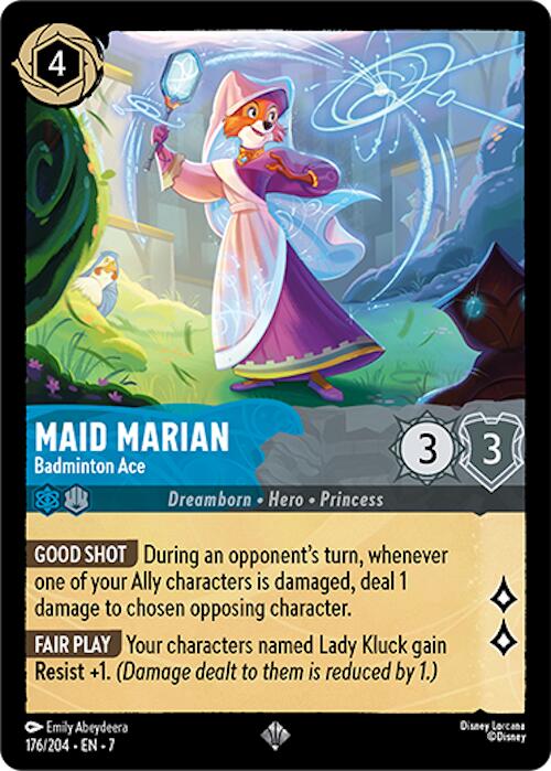 Image of Maid Marian - Badminton Ace (176/204) [Archazia's Island]
