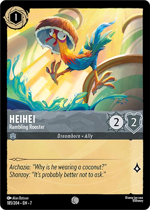 Image of Heihei - Rambling Rooster (185/204) [Archazia's Island]