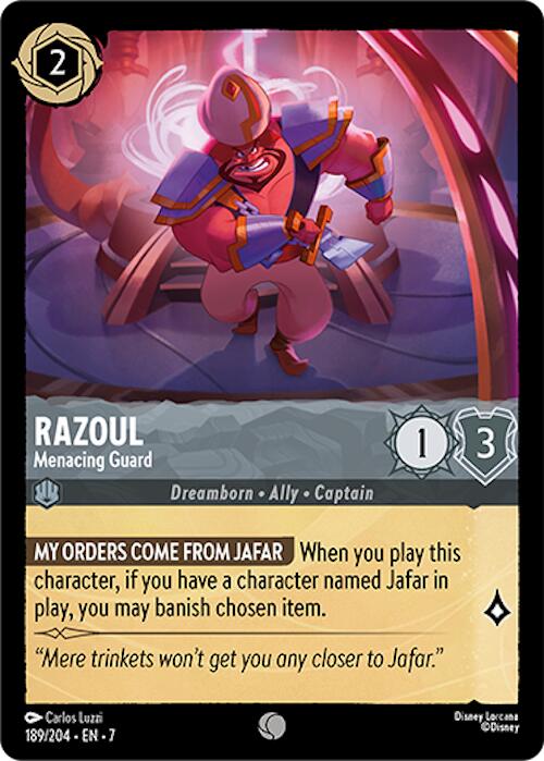 Image of Razoul - Menacing Guard (189/204) [Archazia's Island]