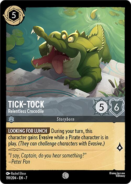 Image of Tick-Tock - Relentless Crocodile (191/204) [Archazia's Island]