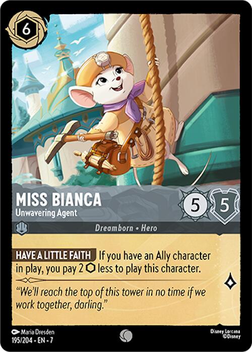 Image of Miss Bianca - Unwavering Agent (195/204) [Archazia's Island]