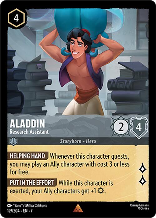 Image of Aladdin - Research Assistant (197/204) [Archazia's Island]