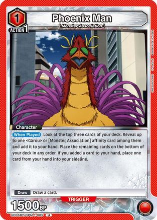 Image of Phoenix Man (UE06BT/OPM-1-089) - UE06BT One Punch Man