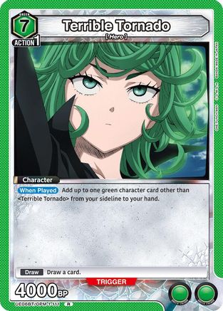 Image of Terrible Tornado (111) (UE06BT/OPM-1-111) - UE06BT One Punch Man Foil