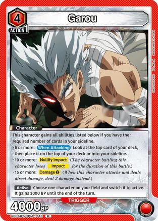 Image of Garou (113) (UE06BT/OPM-1-113) - UE06BT One Punch Man Foil