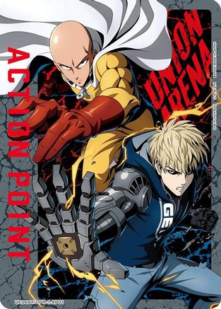 Image of Action Point Card (AP01) (UE06BT/OPM-1-AP01) - UE06BT One Punch Man