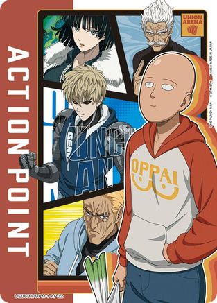 Image of Action Point Card (AP02) (UE06BT/OPM-1-AP02) - UE06BT One Punch Man