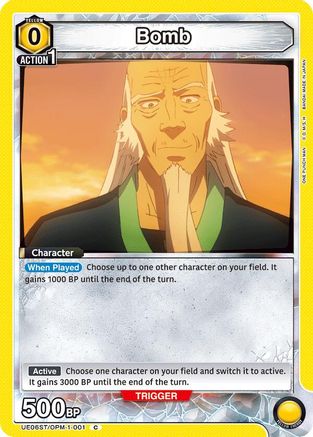 Image of Bomb (UE06ST/OPM-1-001) - UE06ST One Punch Man Starter Deck