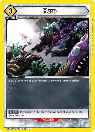 Image of Hero (UE06ST/OPM-1-032) - UE06ST One Punch Man Starter Deck