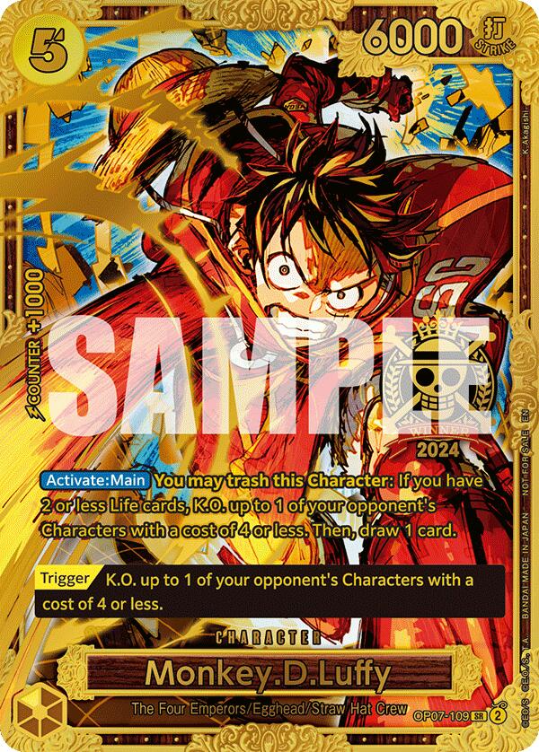 Image of Monkey.D.Luffy (Championship 2024 World Final 1st Place) [One Piece Promotion Cards]
