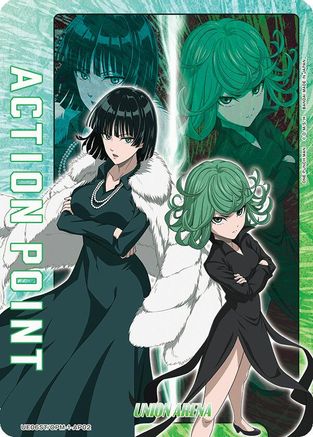 Image of Action Point Card (AP02) (UE06ST/OPM-1-AP02) - UE06ST One Punch Man Starter Deck